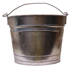 cubeta de lamina galvanizada